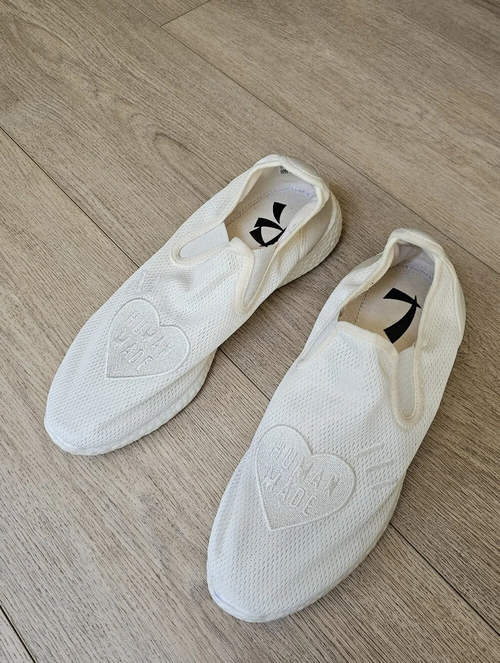 Adidas x Human Made | Pharrell Williams Slip-On Pure Men's Shoes 11.5 US Boost